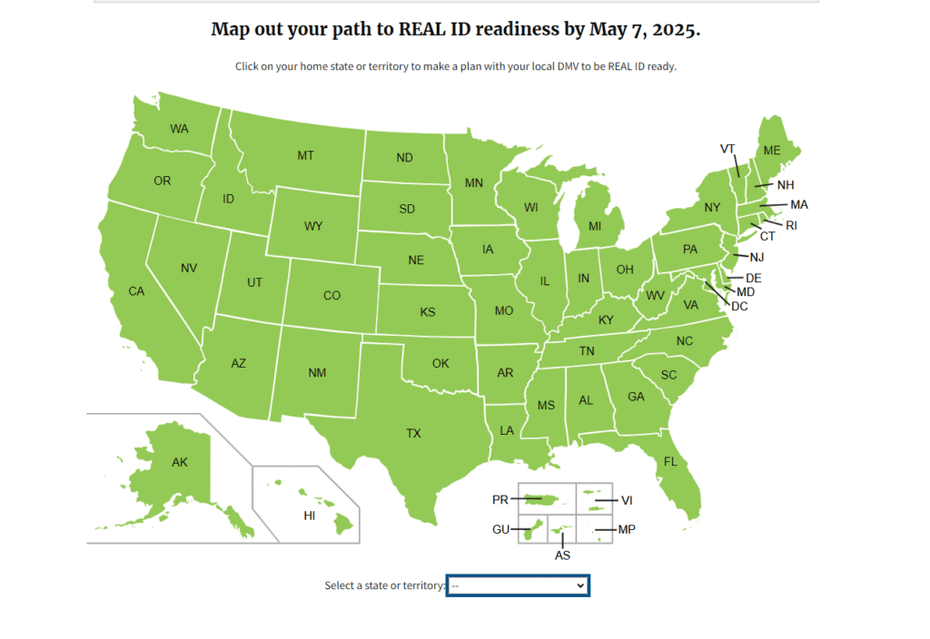 Starting May 7, 2025, you will need a REAL ID to pass through TSA