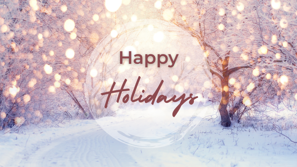 KIE’s Holiday Schedule 2025